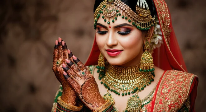 Bridal Makeup Services at Hema Beauty Parlour Dooars