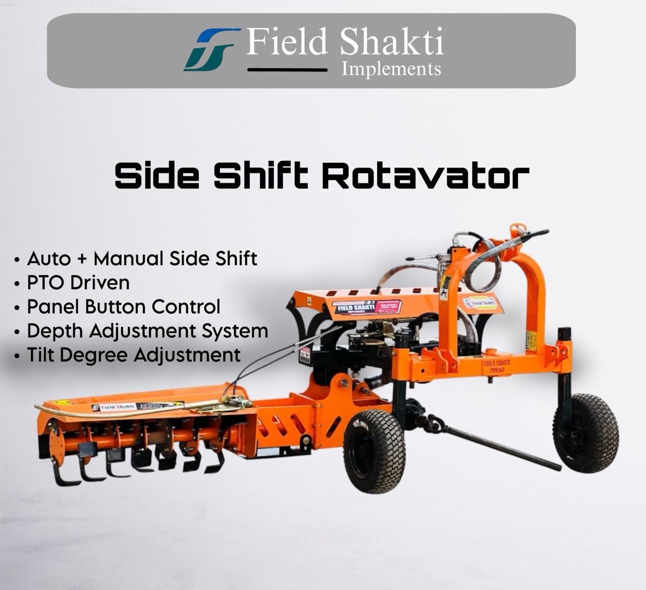 Side Shaft Rotavator - agricultural equipment dealer in Dhari