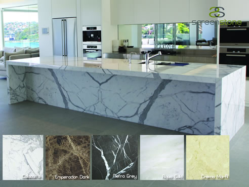 Luxury marble bathroom vanity top supplied by Sharma Exports natural stone supplier