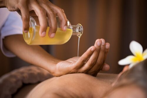 Cold pressed oil for wellness and massage from Organo Bharat Gorakhpur