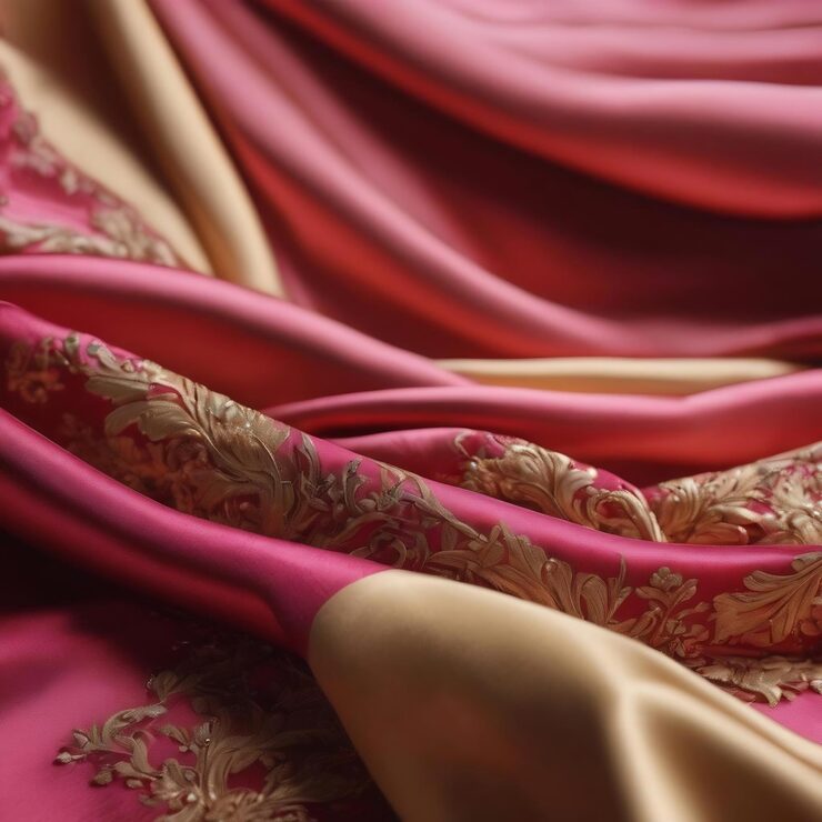 Jacquard Nylon Organza Saree