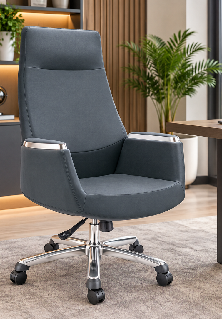 ELVORA premium office furniture Delhi showroom modern executive workspace