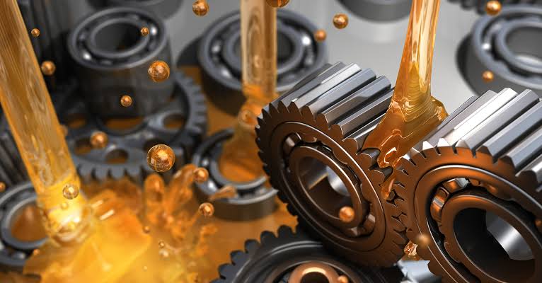 Fast Car Engine protected by Kiran Motor House lubricants