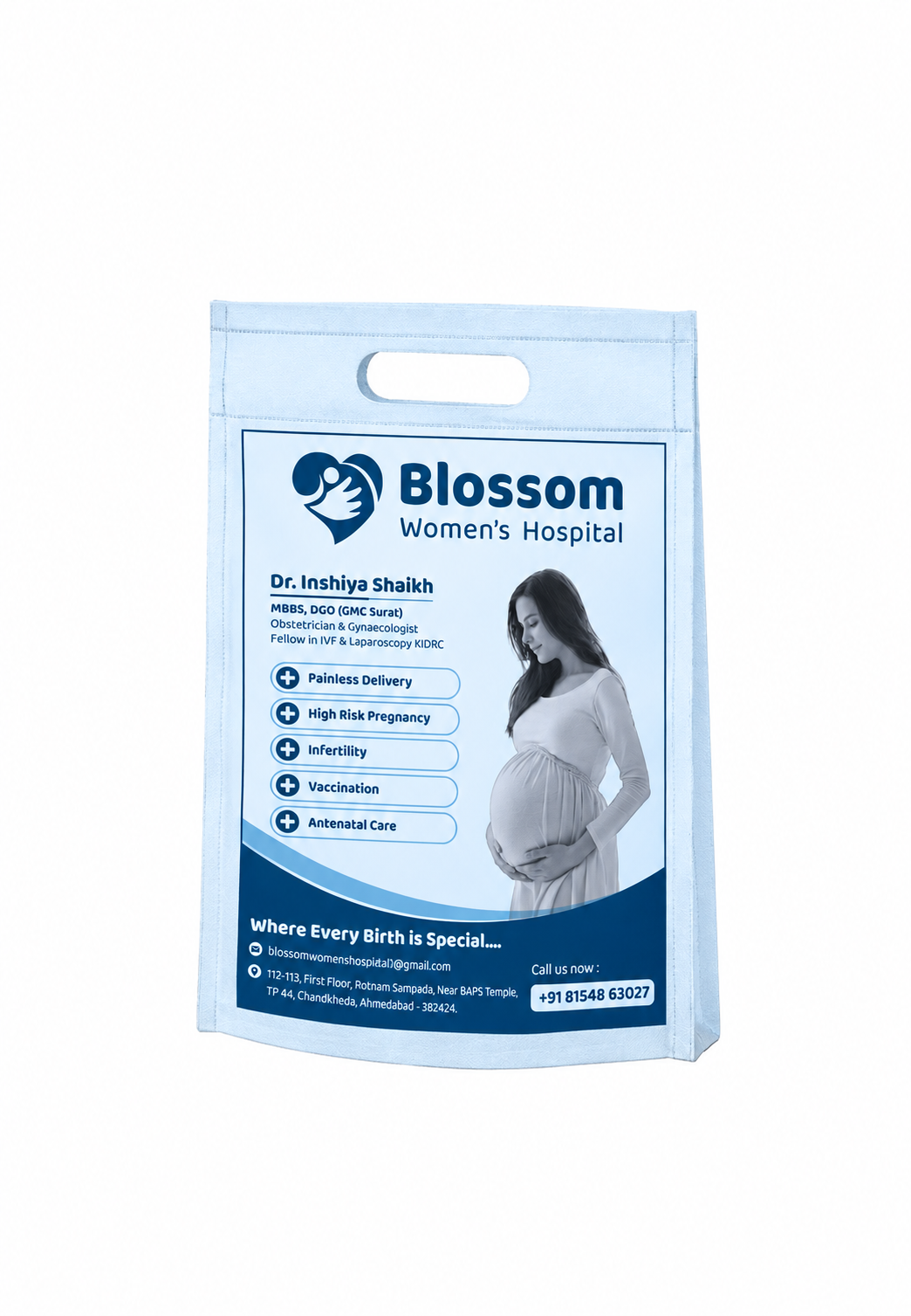 Hospital diagnostic non-woven bags in Ahmedabad